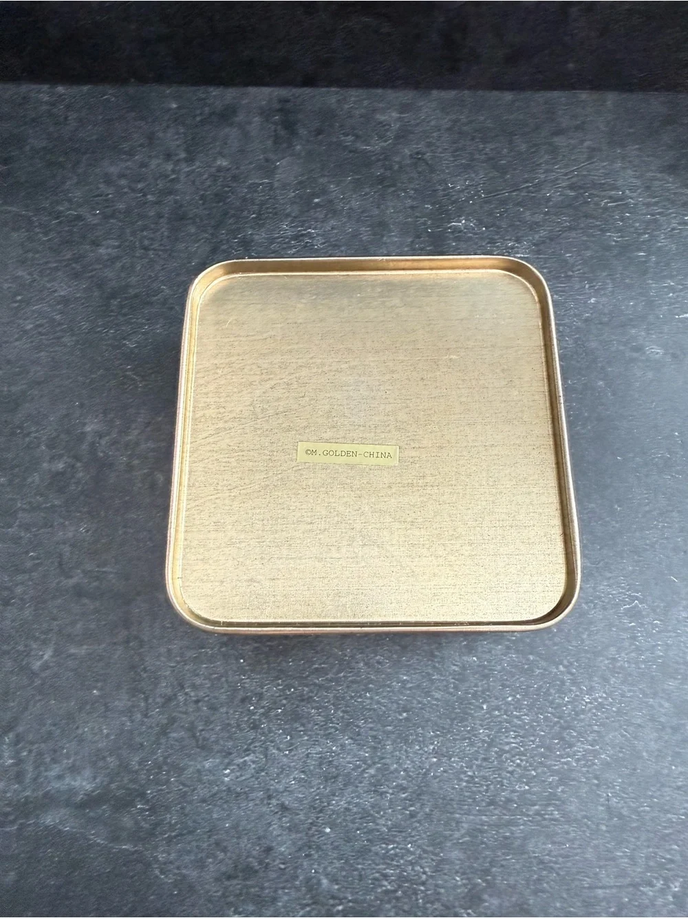 Red Snowman Holiday Coasters in Tim Box